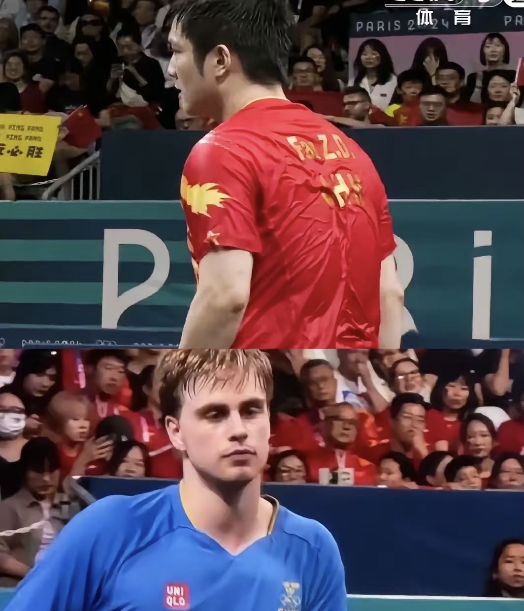关于瑞典队轻取法国队，樊振东统治全场的信息